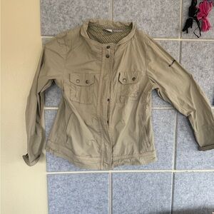 Columbia Women's Utility Jacket in Tan